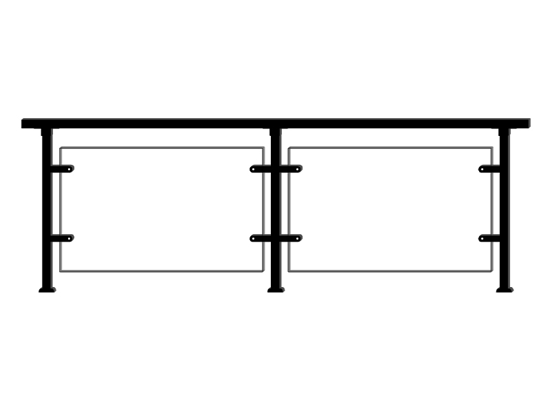 鋅鋼玻璃護(hù)欄
