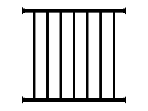 鋁合金護(hù)窗欄桿圖片