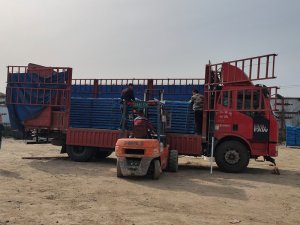 金用護(hù)欄2021年4月17日鋅鋼陽臺(tái)護(hù)欄發(fā)貨！